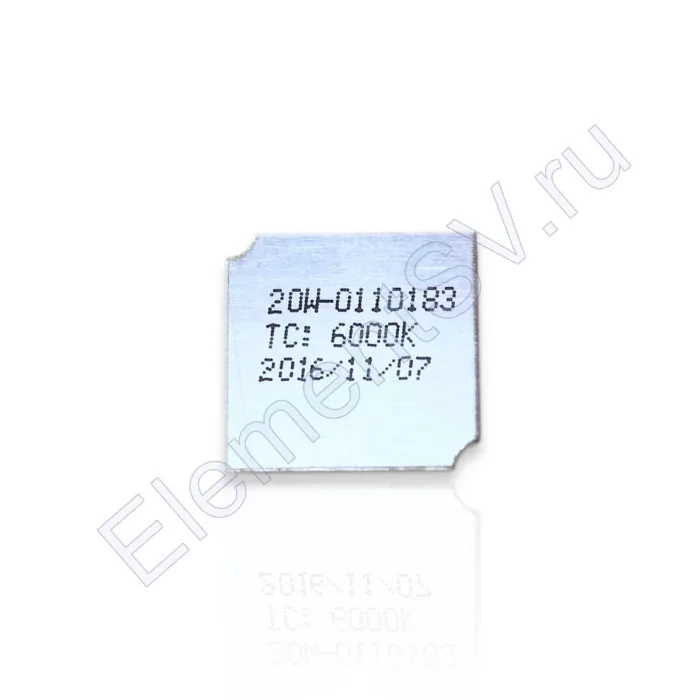 Светодиодная COB матрица XY1919 W70 (30-34V, 20W, 600mA, EPISTAR, white)
