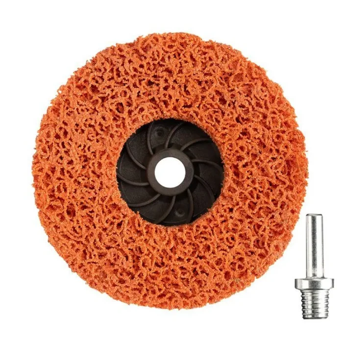 Круг зачистной CERAMIC 125хМ14 быстрая уст. адаптер коралл Kranz KR-90-0030-1