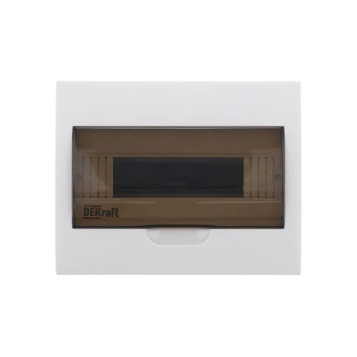 Корпус встраиваемый ЩРВ-П-12 22х28х9 12мод. IP41 пластик. DEKraft 31004DEK