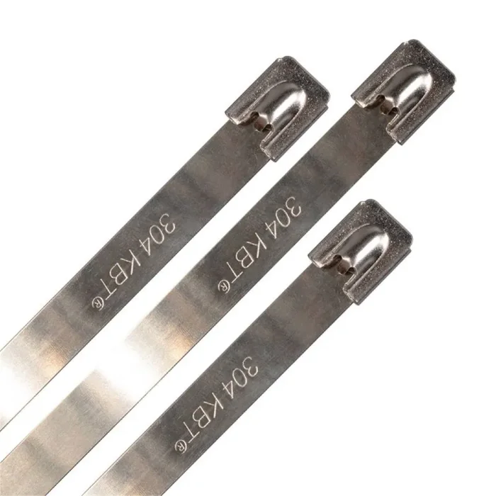 Хомут кабельный СКС (304) 4.6х500 стальной (уп.100шт) Fortisflex 74915
