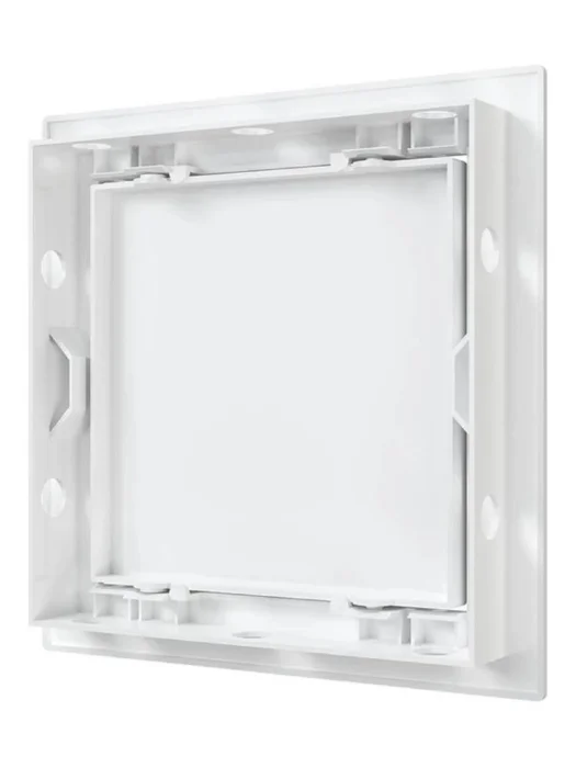 Люк-дверца ревизионный нажимной 168х168мм фланец 146х146мм AURAMAX AD1515