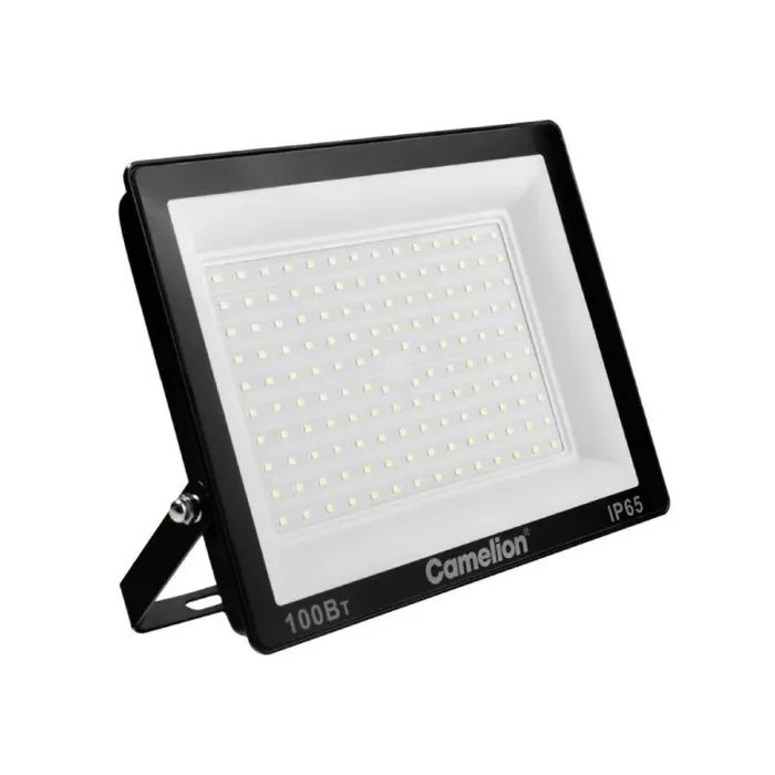 Прожектор LFL-10004 C02 (LED SMD 100Вт 10000лм 230В 6500К 245х233.5Х31) черн. Camelion 16333