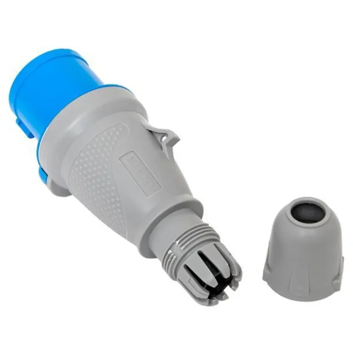 Вилка переносная 013 2Р+РЕ 16А 220В IP44 PROxima EKF ps-013-16-220-PRO