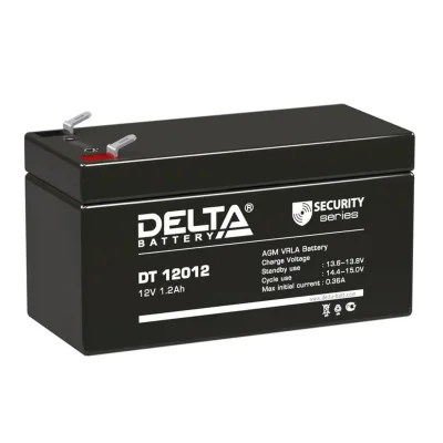 Аккумулятор ОПС 12В 1.2А.ч DT 12012 Delta 4614010040004