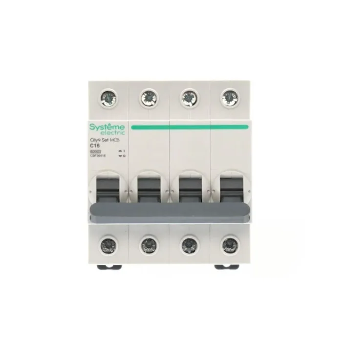 Выключатель автоматический 4п City9 Set (АВ) С 16А 6кА 400В SE C9F36416