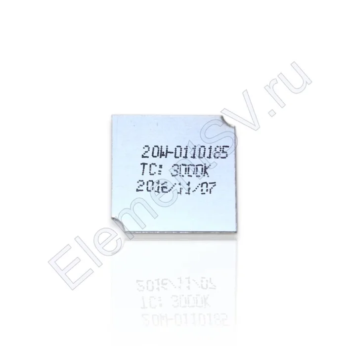 Светодиодная COB матрица XY1919 W71 (30-34V, 20W, 600mA, EPISTAR, warm white)
