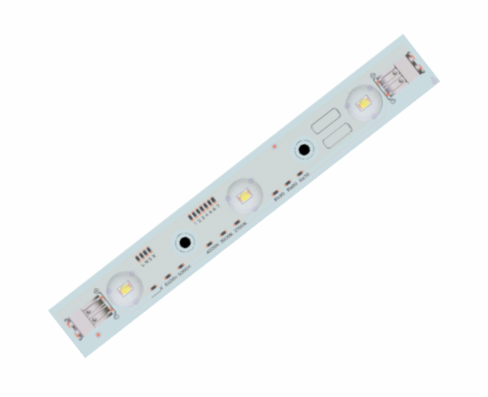 Светодиодный модуль Short lens-1,5W-3S1P-4090