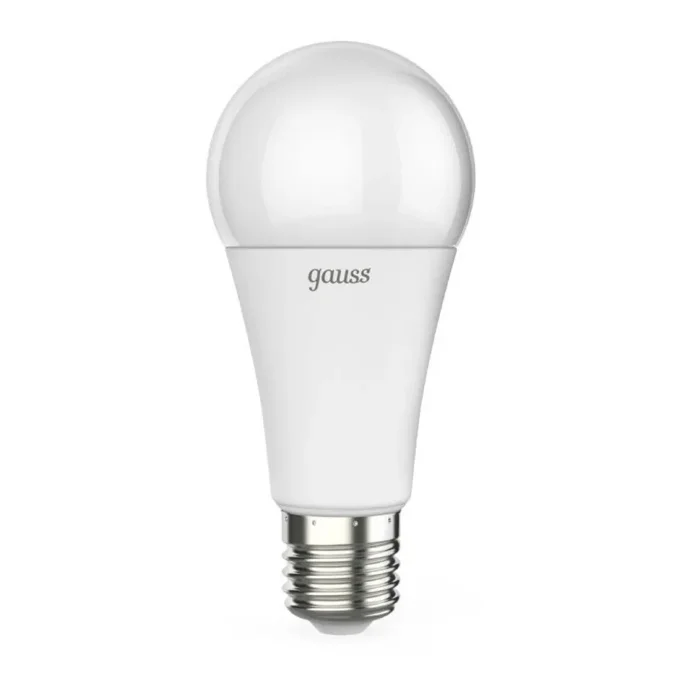 Лампа светодиодная Black 16Вт A60 грушевидная 4100К нейтр. бел. E27 1520лм GAUSS 102502216
