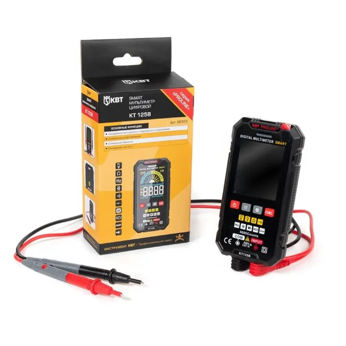 Мультиметр цифровой SMART KT 125В PROLINE КВТ 86325
