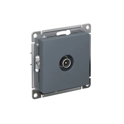 Розетка телевизионная оконечная TV AtlasDesign 1дБ механизм грифель SE ATN000791