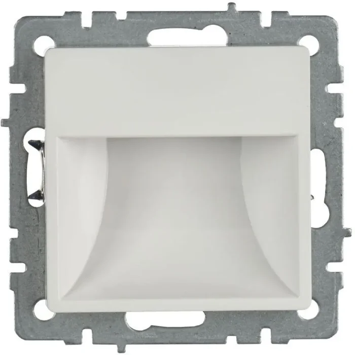 Подсветка светодиодная BRITE встраив. ПЛ20-БрБ механизм бел. IEK BR-FL20-K01