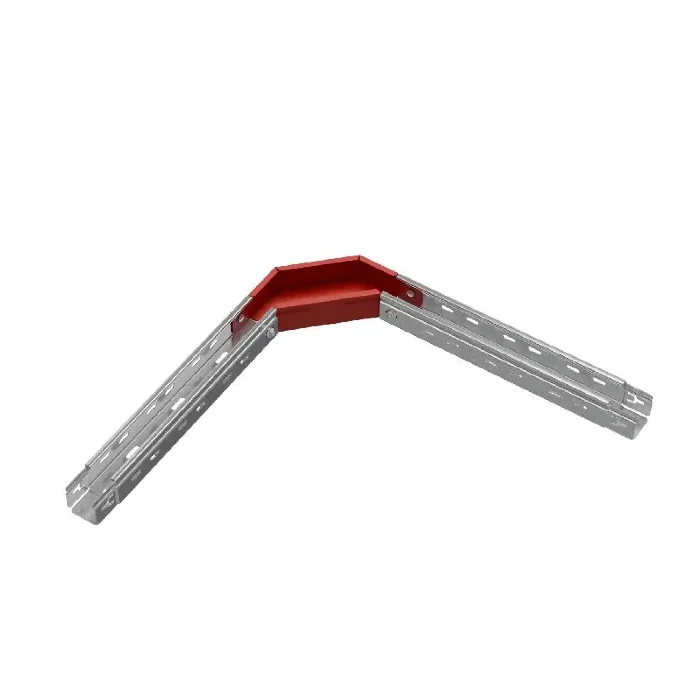 Угол для лотка горизонтальный 90град. 50х50 сталь 0.8мм "ПЛЮС" GLplus90-50-50 КМ PL0425