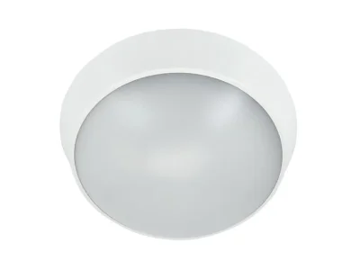 Светильник светодиодный WP 15 C 18W OP 840 D220 WH 220х80мм 18Вт 4000К IP65 ЖКХ круглый пылевлагозащ. бел. Русский Свет 15071524503