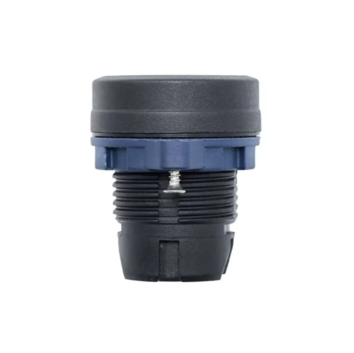 Головка кнопки плоская прозрачная с фиксацией зел. DKC M22P-FLLGP