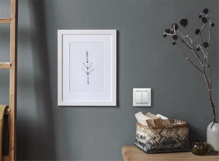 Выключатель 2-кл. СП Valena 10А IP31 250В механизм бел. IEK 774405