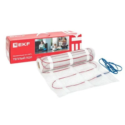 Комплект &quot;Теплый пол&quot; (мат) двухжил. 600Вт 4кв.м &quot;Уют&quot; PROxima EKF nm2-600-4