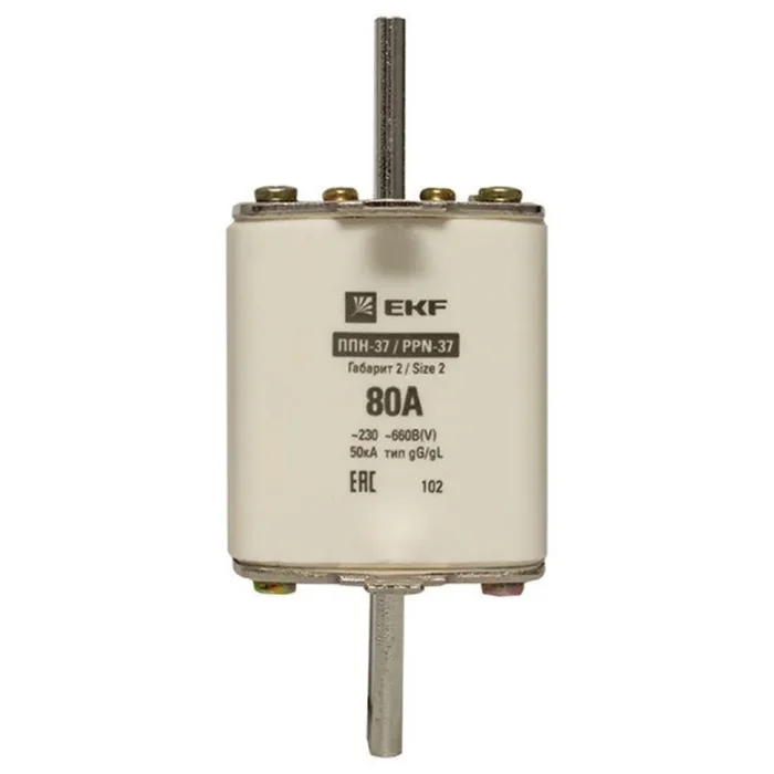 Вставка плавкая ППН-37 400/80А габарит 2 PROxima EKF fus-37/400/80
