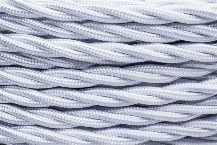 Провод ретро 2х2.5 глянец бел. (уп.50м) Bironi B1-425-071-50