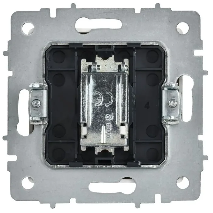 Розетка телевизионная оконечная TV СП BRITE РТВ11-0-БрАБ механизм арктич. бел. IEK BR-A10-O-K91