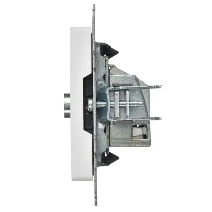 Розетка телевизионная оконечная TV СП BRITE РТВ11-0-БрАБ механизм арктич. бел. IEK BR-A10-O-K91