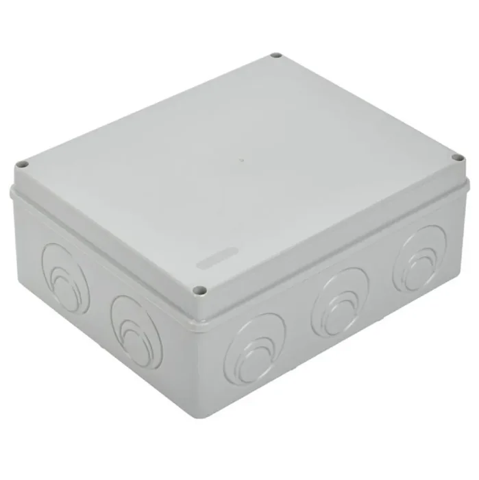 Коробка распаячная ОП 240х195х90 IP44 КМ41271 RAL7035 IEK UKO10-240-195-090-K41-44
