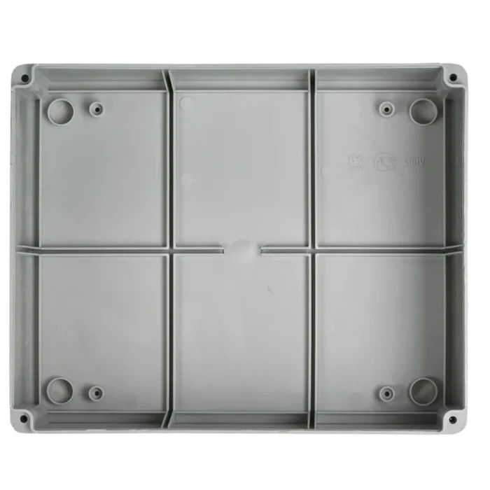 Коробка распаячная ОП 240х195х90 IP44 КМ41271 RAL7035 IEK UKO10-240-195-090-K41-44