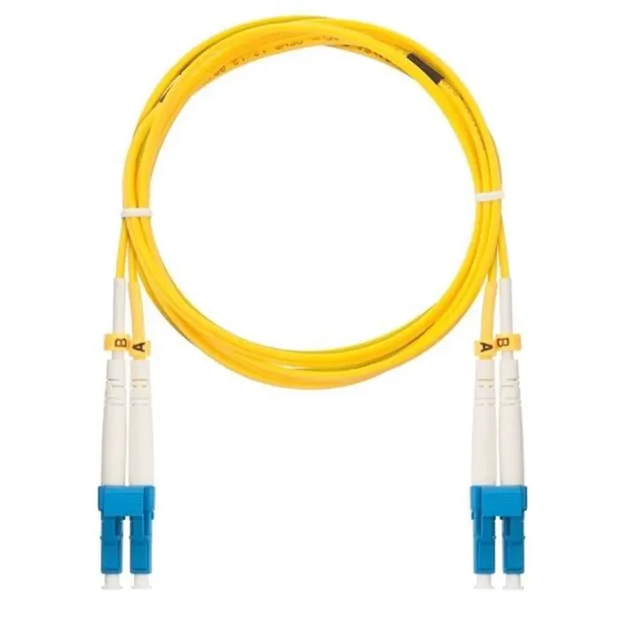 Патч-корд NMF-PC2S2C2-LCU-LCU-005 волоконно-оптический соед. одномод. 9/125мкм стандарта OS2 LC/UPC-LC/UPC двойн. LSZH нг(В)-HFLTx 2мм желт. 5м NIKOMAX NMF-PC2S2C2-LCU-LCU-005