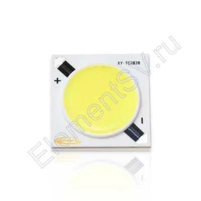 Светодиодная COB матрица XY-TC2828 W74 (30-34V, 20W, 600mA, EPISTAR, white)