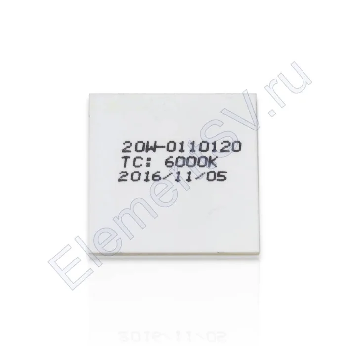 Светодиодная COB матрица XY-TC2828 W74 (30-34V, 20W, 600mA, EPISTAR, white)