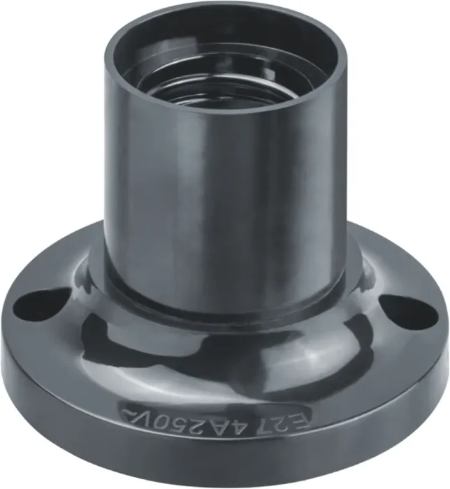 Патрон потолочный E27 71 608 NLH-BL-W2-E27 прямой карболит. черн. Navigator 71608