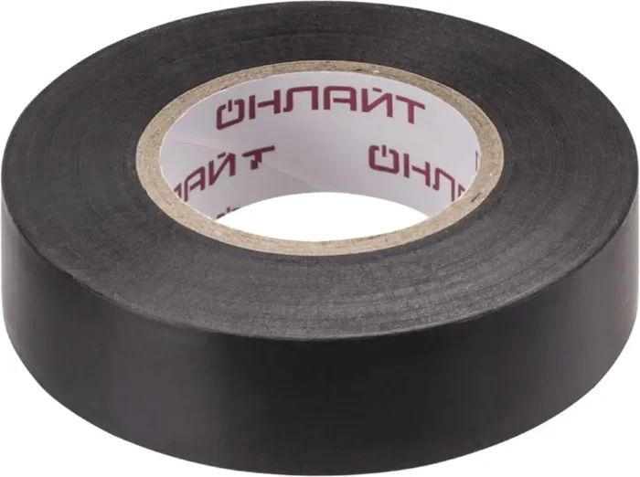 Изолента ПВХ 19мм (рул.20м) 71 690 OIT-B19-20/BL черн. ОНЛАЙТ 71690