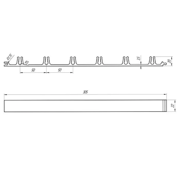 Зажим RX/У1-6 (уп.25шт) Rexant 51-1017