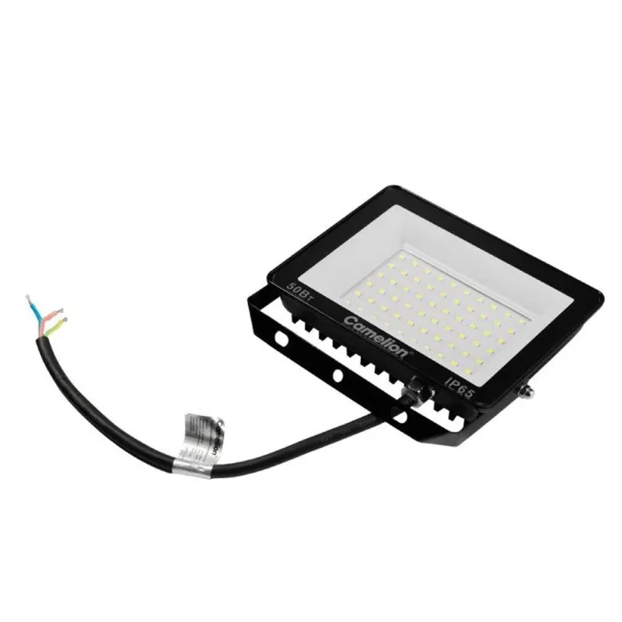 Прожектор LFL-5004 C02 (LED SMD 50Вт 5000лм 230В 6500К 153х136х30) черн. Camelion 16332