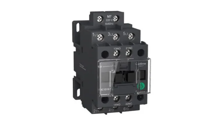 Контактор MC1D 3п 12А кат. 24В DC 1НО+1НЗ SE MC1D12BD