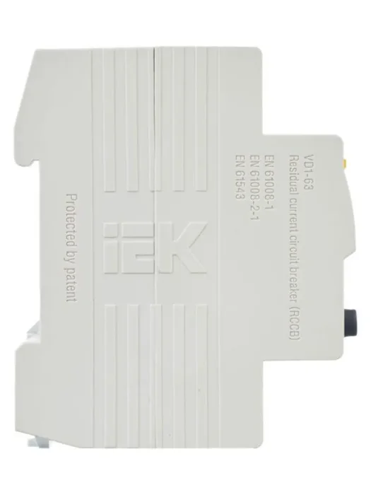 Выключатель дифференциального тока (УЗО) 4п 63А 100мА тип AC ВД1-63 KARAT IEK MDV10-4-063-100