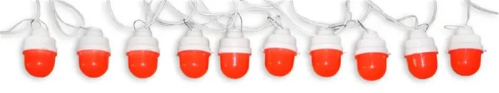 Гирлянда из фонарей ФС 12 с шагом 5м хвост 5м (100пм) Протэкт УП-00005851