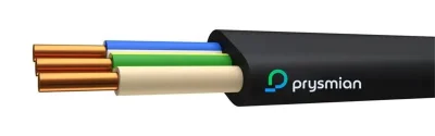 Кабель ВВГ-Пнг(А) 3х1.5 0.66кВ (бухта) (м) РЭК-PRYSMIAN 1403040101