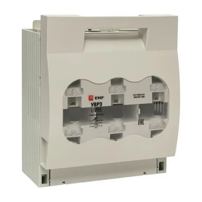 Выключатель-разъединитель УВРЭ 630А откидного типа под предохранители ППН (габ.3) EKF uvre-630