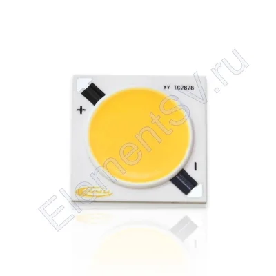 Светодиодная COB матрица XY-TC2828 W75 (30-34V, 20W, 600mA, EPISTAR, warm white)