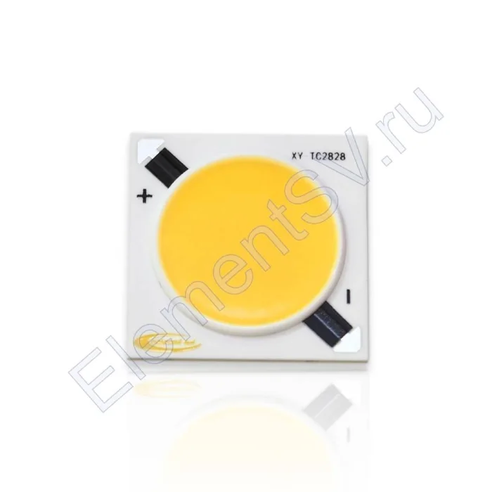 Светодиодная COB матрица XY-TC2828 W75 (30-34V, 20W, 600mA, EPISTAR, warm white)