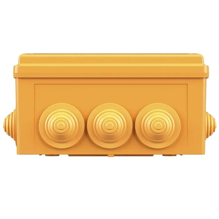 Коробка ответвительная FS 150х110х70мм IP56 5п 450В 30А 16кв.мм с кабельными вводами и клеммниками пластик. DKC FSB21516