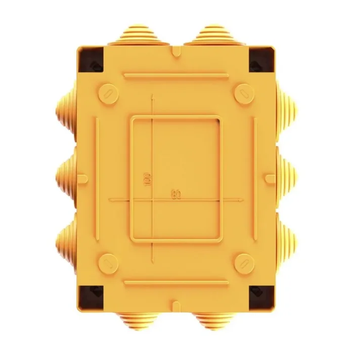 Коробка ответвительная FS 150х110х70мм IP56 5п 450В 30А 16кв.мм с кабельными вводами и клеммниками пластик. DKC FSB21516