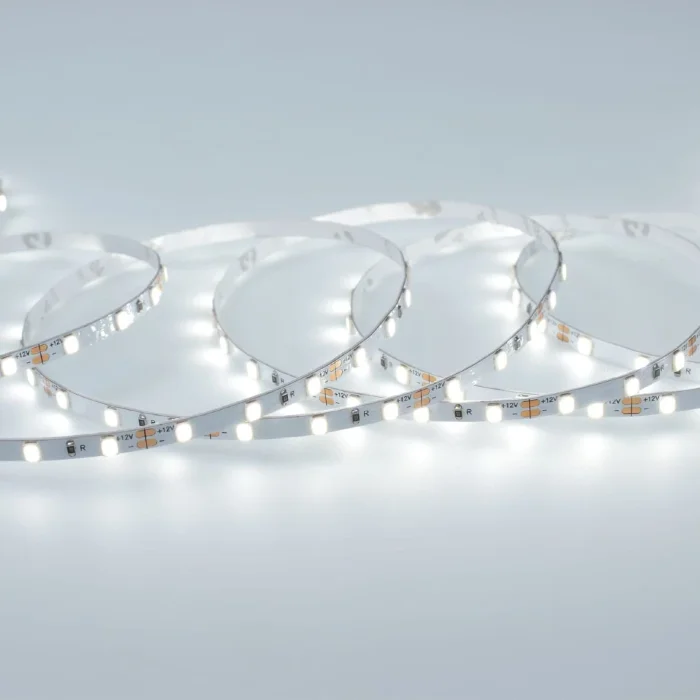 Светодиодная лента LUX class, 2835, 78led/m, White, 12V, IP20, P4, А50