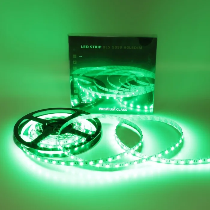 Светодиодная лента Class Premium, 5050, 60 led/m, RGB, 24V, IP33, А40