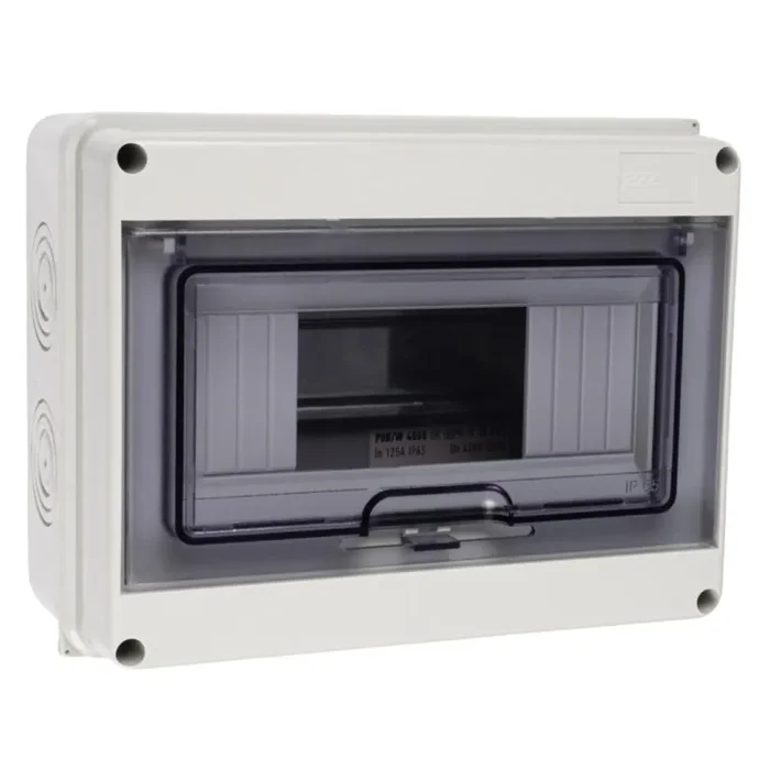 Бокс модульный накладной PDB/W 4008 GR (ЩРН-ПГ- 8) IP65 пластик. Pro JazzWay 5072060