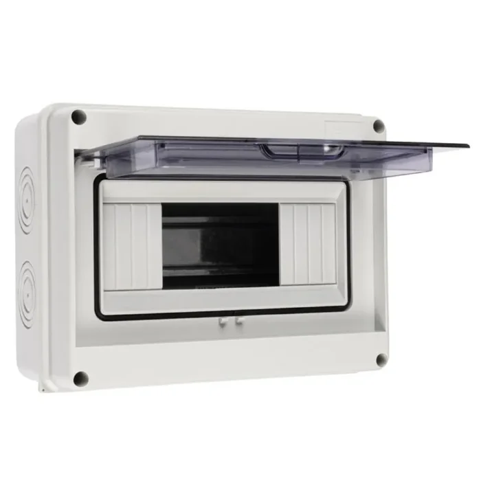 Бокс модульный накладной PDB/W 4008 GR (ЩРН-ПГ- 8) IP65 пластик. Pro JazzWay 5072060