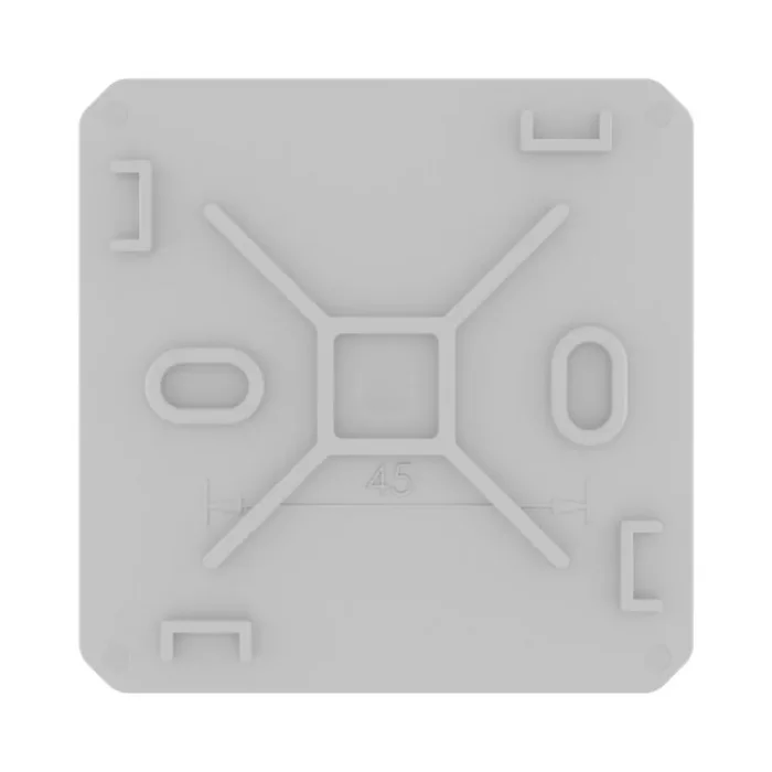 Коробка ответвительная с 8+2 кабельными вводами д.20/20мм IP55 70х70х40мм DKC 53770