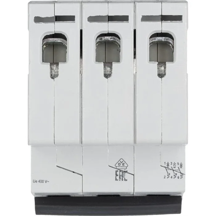 Выключатель автоматический модульный 3п C 63А 4.5кА RX3 ИЭК Leg 419714