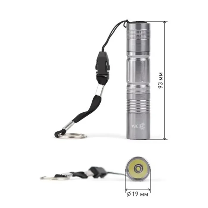 Фонарь SDB1 металл (1хR6.1 LED) ЭРА C0027253