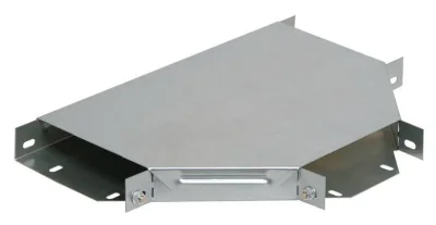 Ответвитель для лотка Т-образ. горизонт. 100х35 с кр. IEK CLP1T-035-100-1